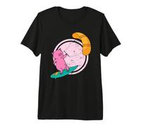 Pig at Kite Surfing Premium T-Shirt