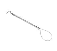 Pig Catcher Holder Stainless Steel Long Handle with Hook Animal Control Pole Catcher Tools for Pig Swine