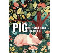 Pig Coloring Book for Adults