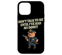 Pig Cop Donut Funny Police Officer Case for iPhone 12 mini