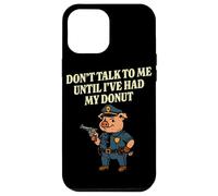Pig Cop Donut Funny Police Officer Case for iPhone 12 Pro Max