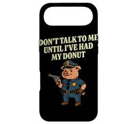 Pig Cop Donut Funny Police Officer Case for iPhone Air