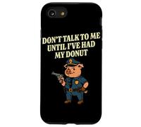 Pig Cop Donut Funny Police Officer Case for iPhone SE (2020) / 7/8