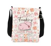 Pig Crossbody Bag Pig Gifts Pig Lover Gifts Piggy Gifts Pig Farmer Gifts I Just Freaking Love Pigs Ok Pig Sling Purse Bag