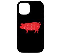 Pig Cuts Pork Chops Bacon Butt Butcher Costume Pigs Diagram Case for iPhone 12/12 Pro