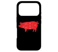 Pig Cuts Pork Chops Bacon Butt Butcher Costume Pigs Diagram Case for iPhone 17 Pro