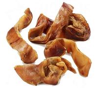 Pig Ear Strips Large Clean Natural British Tasty Treat Reward 500g Bag