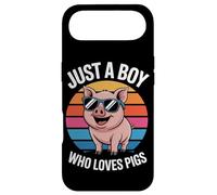 Pig Enthusiast Just A Boy Who Loves Pigs Country Life Case for iPhone Air