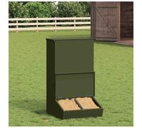 vidaXL Olive Green Pig Feeder 55 x 51 x 91.5 cm, Industrial & Durable Furniture: Other Ideas for Rectangular Spaces, Home & Office, Practical Solutions