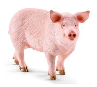 Schleich Farm World - Pig Toy Figurine - Barn Animals for Kids 3+ | 13933