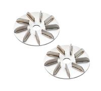 Pig Hair Removal,Labor-Saving Pig Hair Remover Scraper Disc,Stainless Steel Hog Scraper Tool,Durable Constructionfor Livestock Dehairing for Farm, Butchery, Workshop Use (3)