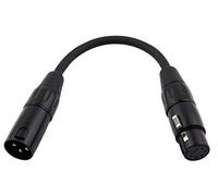 Pig Hog PX-DMX5F 5-Pin DMXF to 3-Pin XLRM Adapter Cable, 6\