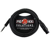 Pig Hog PX-TMXF1 1/4" TRS to XLR Adaptor Cable, 10 Feet