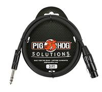 Pig Hog PX-TMXF3 1/4" TRS to XLR Adaptor Cable, 3 Feet