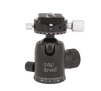 Pig Iron BH-2V Pro Tripod Ball Head with QR-3P Panoramic Fluid Head. Arca-Swiss Quick Release Clamp and Camera Plate. Universal 3/8 and 1/4 inch screw fit.