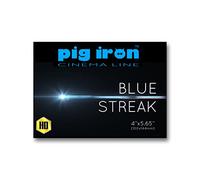 Pig Iron Cinema Line 4 x 5.65 Inch Blue Streak Anamorphic Lens Effect Filter. 100 x 144mm.