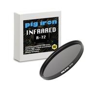 Pig Iron Pro Infrared R72 Camera Filter Premium Luminexis L280 720nm Optical IR Element IR720 For DSLR and Mirrorless Cameras (72mm)