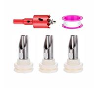 Pig Nipple Waterer for Barrel Kit, 1/2 Inch Stainless Steel Automatic Hog Waterer with Tank Connector and Tape for Sows Piglet