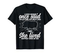 Pig Owner Bellied Pig Lover Pot Belly Pig T-Shirt