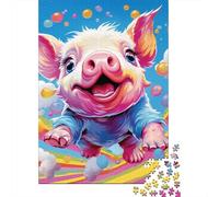 Pig Paper Jigsaw Puzzles 1000 Pieces for Adults Jigsaw Puzzles for Adults 1000 Piece Puzzle Educational Games 1000pcs (38x26cm)