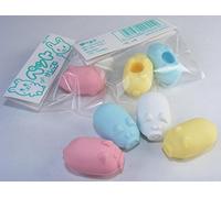 Pig Pencil Top Japanese Erasers. 2 Assorted Colors Per Pack. 2 Pack. By PencilThings by PencilThings