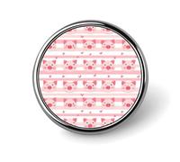 Pig Pink Cute Print Enamel Pins for Backpack - Cute Jacket Coat Hat Bags Badge Pins, Funny Unique Novelty Button Pin Women Men Fashion Jewelry Accessories