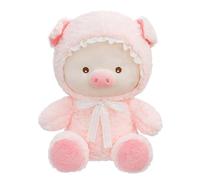 Pig Plush Toy, Piglet Plushies Stuffed Animals, Piggy Plush Doll, Cute Cushion Doll Hugging Pillow, Pig Pink Stuffed Piggy Toy, Pig Body Pillow, Novelty Gifts Suitable for Boys and Girls (48cm)