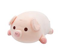 Pig Plush Toy Stuffed Animals Plush Stuffed Pig Soft Toys Cute Cushion Doll Hugging Pillow Children Plushie Cuddly Toy Toddler Gift Kawaii Plushie for Birthday, Home Decoration, 15.7 Inch