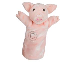 Pig puppet Pigs hand puppet Piglet Piglets Farm long sleeved glove puppets toy