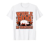 Pig Roast Master Backyard Whole Hog Cook No Shortcuts T-Shirt