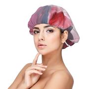 Pig Satin Bonnet Silk Bonnet, Hair Bonnet For Sleeping, Soft Double Layer Silk Sleeping Cap Hair Wrap For Women Natural Curly Braided Long Hair