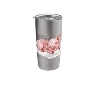 Pig Sleeping Cloud Napping Pig Lover Cute Sleepy Animal Stainless Steel Insulated Tumbler