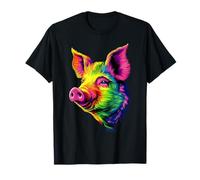 Pig Sow I Love Domestic Pigs Farm Little Cute Piggy T-Shirt