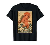 Pig The Great Wave off Kanagawa T-Shirt