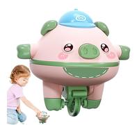 Pig Tightrope Balancing Toy - Funny Gyroscope Walker, Interactive Skill Trainer | Educational Movement Focus Enhancement Tool, Novelty Balance Game Toy for Kids Cognitive Learning Development