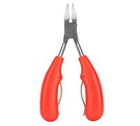Pig Tooth Nipper, Multifunctional Stainless Steel Piglet Teeth Clipper, Automatic Rebound Tool for Piglets Rabbits Small Animals (Red)
