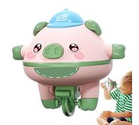 Pig Walking Unicycle - Tightrope Gyroscope Toy, Interactive Educational, Funny Skill Development | Kids Adults Balance Coordination Dexterity Training Learning Play Fun Mini Game Classroom Activity