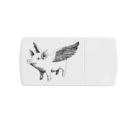 'Pig with Wings' Pill Box with Tablet Splitter (PI00033685)