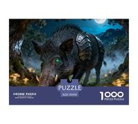 Pig1000 Piece Puzzle Puzzle Games Animals A Challenging Puzzle for Adults 70x50cm/1000pcs