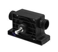 PIGENE Adjustable Small Submersible Pump Electric Drill Pump Two Styles Hand Self-Priming Fuel Transfer Pumps Gasoline Oil Fluid Water Pump Portable Round Shank Heavy (Color : Black, Size : 1pcs A)