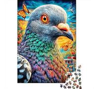 Pigeon 1000 Piece Jigsaw Puzzle with Whimsical Design - A Charming Challenge for Adults And Kids Age 14 Years Up52x38cm/1000pcs