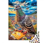 Pigeon 1000 Piece Jigsaw Puzzle with Whimsical Design - A Charming Challenge for Adults And Kids Age 14 Years Up70x50cm/1000pcs