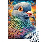 Pigeon 1000 Piece Jigsaw Puzzle with Whimsical Design - A Charming Challenge for Adults And Kids Age 14 Years Up52x38cm/1000pcs