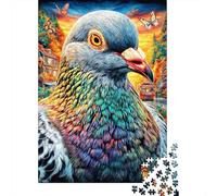 Pigeon 1000 Piece Jigsaw Puzzle with Whimsical Design - A Charming Challenge for Adults And Kids Age 14 Years Up38x26cm/1000pcs