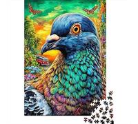 Pigeon 1000 Piece Jigsaw Puzzle with Whimsical Design - A Charming Challenge for Adults And Kids Age 14 Years Up70x50cm/1000pcs
