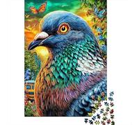 Pigeon 1000 Piece Jigsaw Puzzle with Whimsical Design - A Charming Challenge for Adults And Kids Age 14 Years Up52x38cm/1000pcs