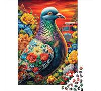 Pigeon 1000 Piece Jigsaw Puzzle with Whimsical Design - A Charming Challenge for Adults And Kids Age 14 Years Up70x50cm/1000pcs