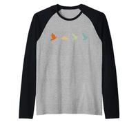 Pigeon Birds Pigeons Sequences Collection Sports Raglan Baseball Tee