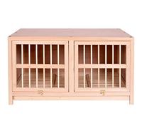 Pigeon Cage Pull-out Manure Tray Bird Aviary, Carrier Racing Pigeon Coop, Solid Wood Sturdy, Easy To Install, Multiple Size Options(Natural,90 * 45 * 50cm)