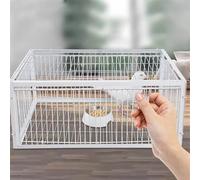 Pigeon Cage with One-Way Entry, AutoTrap Bird Cage - Entry Only, No Exit, Chicken Bird Trap Cage with Escape-Proof Design, Catch Chicken and Bird Trap Cage Pigeon Catchers